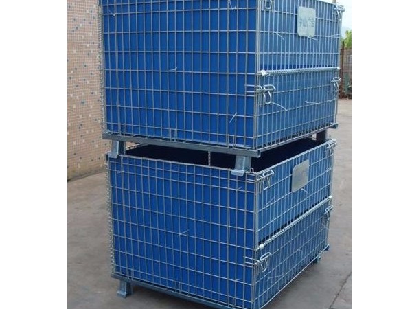 可堆垛萬(wàn)通板折疊倉(cāng)儲(chǔ)籠