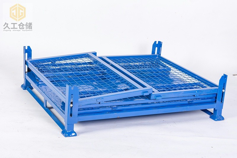 干貨！金屬周轉(zhuǎn)箱，可折疊網(wǎng)箱，南京久工倉儲周轉(zhuǎn)箱廠家