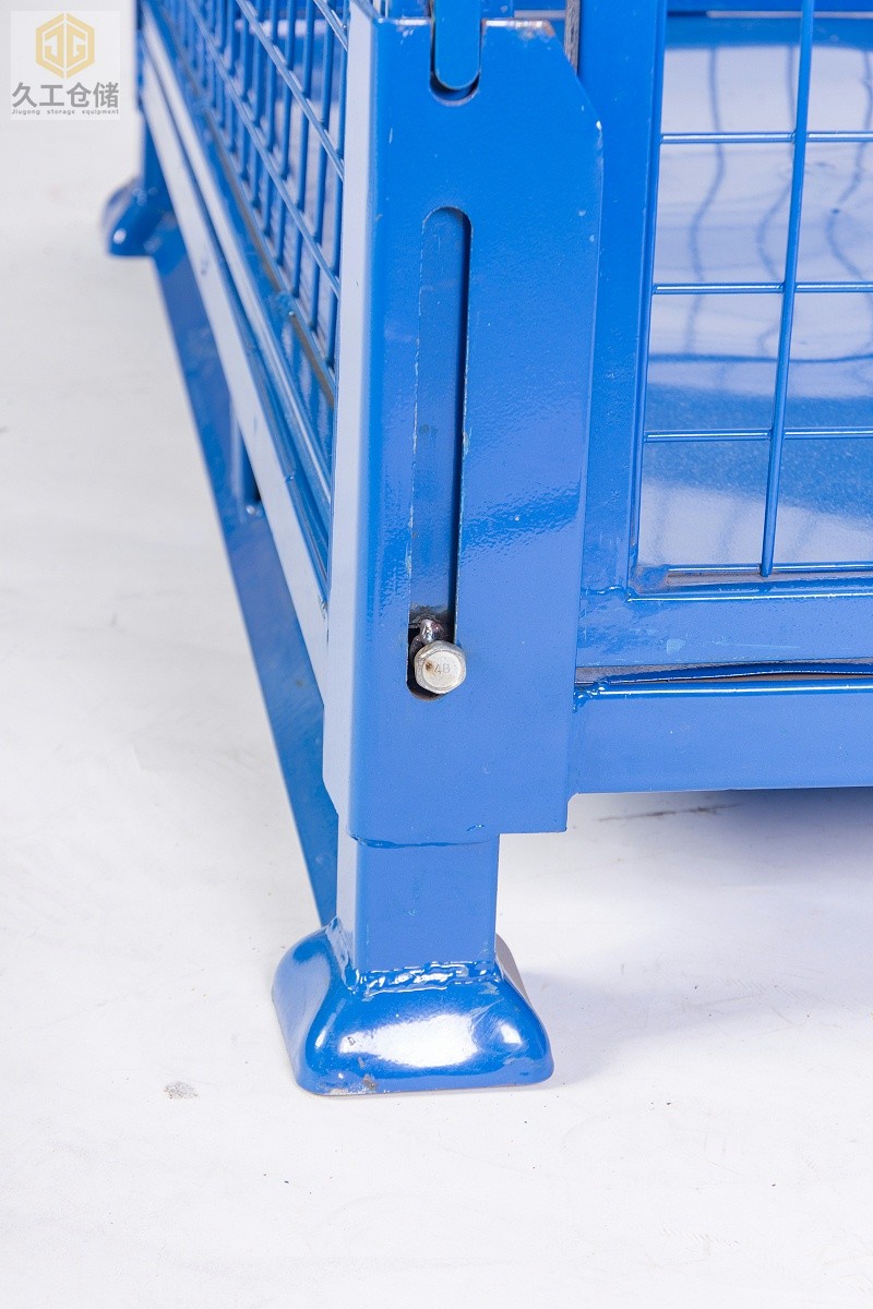 干貨！金屬周轉(zhuǎn)箱，可折疊網(wǎng)箱，南京久工倉儲周轉(zhuǎn)箱廠家