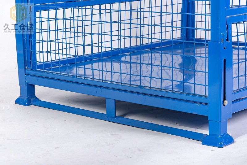 干貨！金屬周轉(zhuǎn)箱，可折疊網(wǎng)箱，南京久工倉儲周轉(zhuǎn)箱廠家