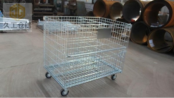 關(guān)于折疊儲藏室籠,倉儲籠倉庫籠的介紹，久工倉儲設備