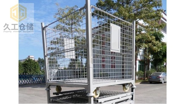 金屬周轉(zhuǎn)箱噴塑的運用好處有哪些？南京倉儲籠廠家-久工倉儲設備