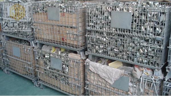 折疊式倉儲籠主要特點有哪些？南京久工倉儲設備