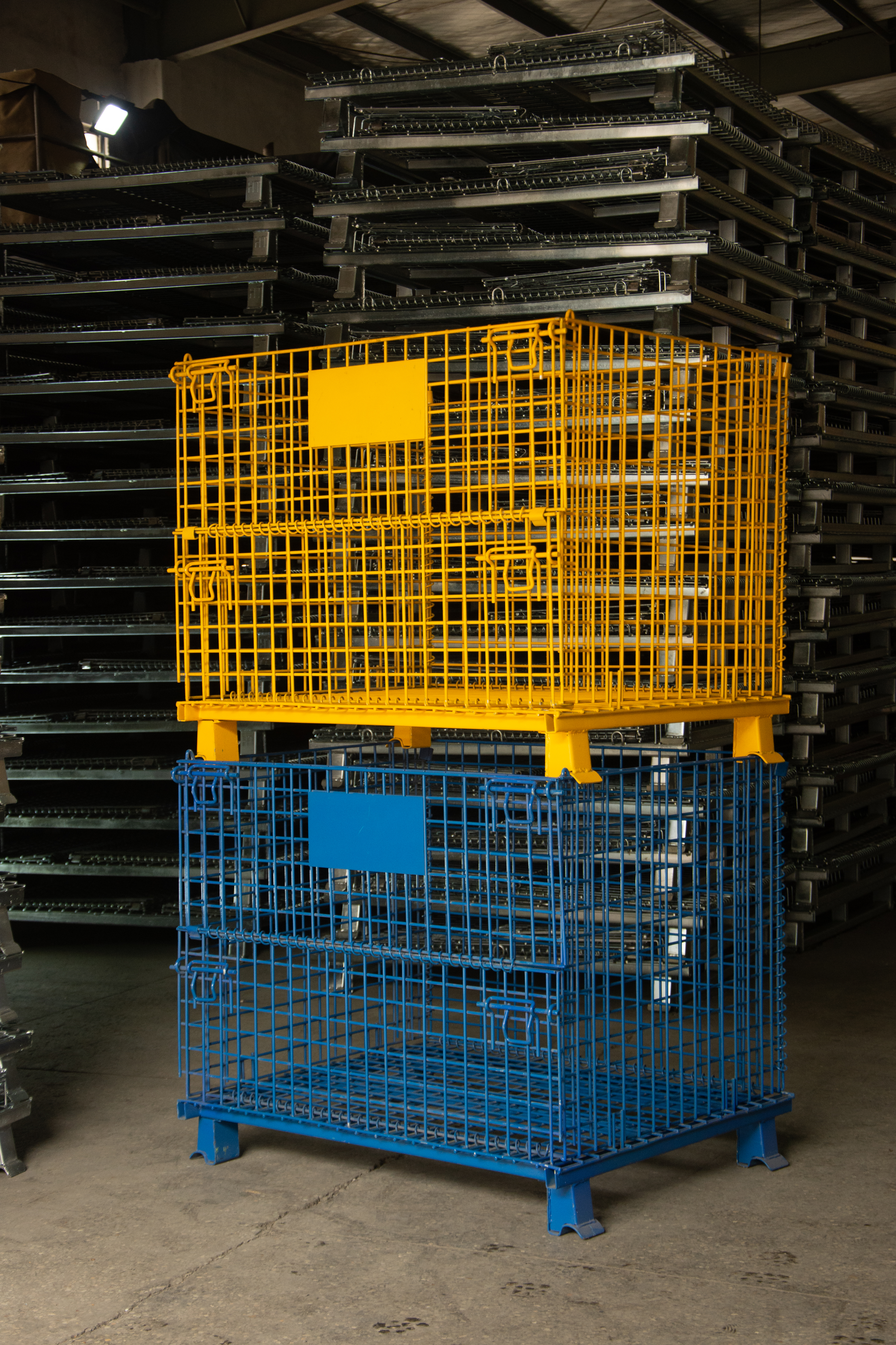 倉儲(chǔ)物流行業(yè)的領(lǐng)導(dǎo)者 —— 折疊式倉儲(chǔ)籠，南京久工倉儲(chǔ)設(shè)備