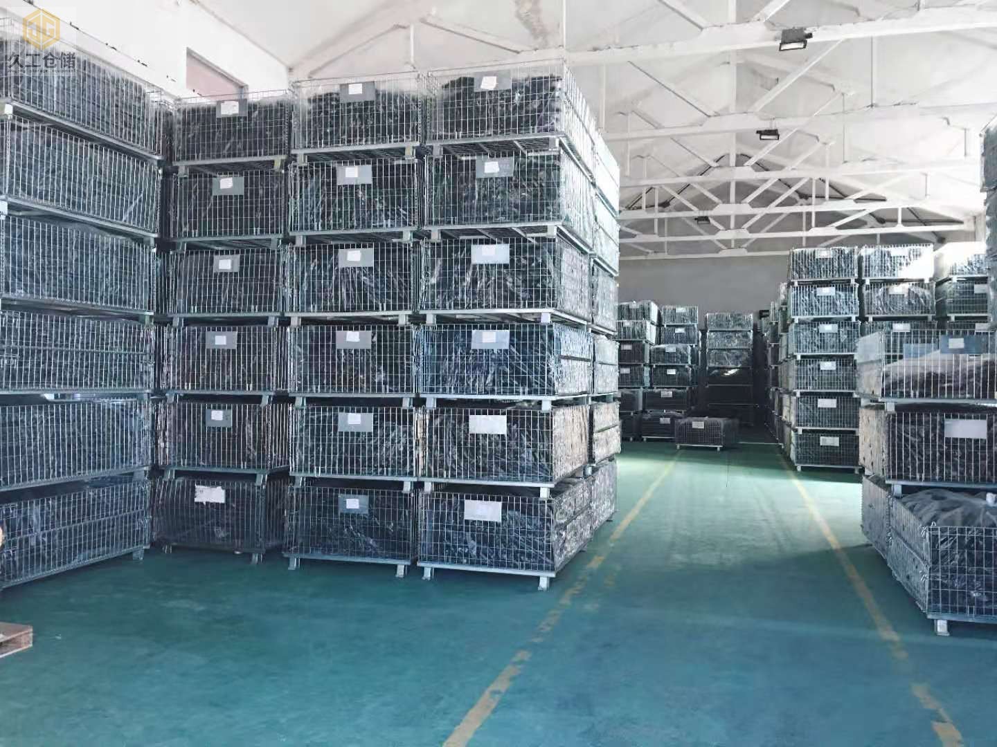 久工倉(cāng)儲(chǔ)-久久帶大家一起了解折疊式儲(chǔ)物籠的特點(diǎn)、