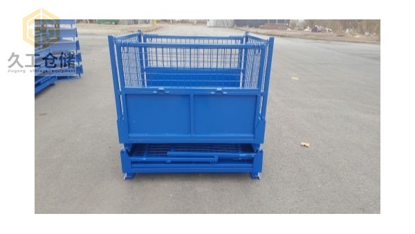 可折疊網(wǎng)箱，料框在汽車零部件如何選擇合適的金屬周轉(zhuǎn)箱？久工倉儲