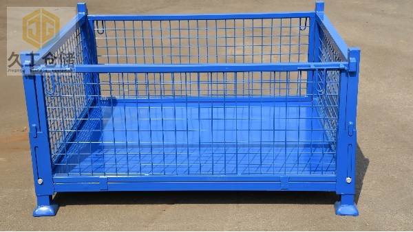 久工倉儲設(shè)備帶您一起了解金屬周轉(zhuǎn)箱，鋼制料框！