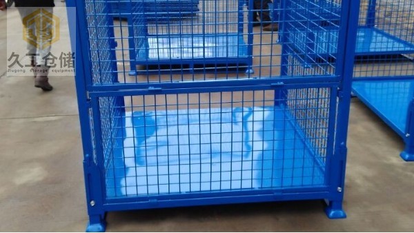 南京鋼制料箱，金屬周轉(zhuǎn)箱實體工廠，久工倉儲設(shè)備