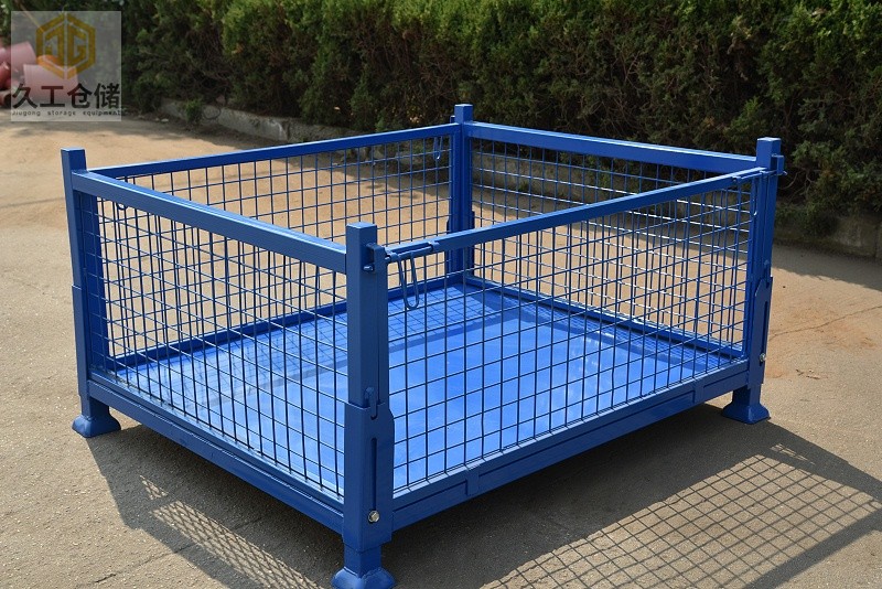 久工倉(cāng)儲(chǔ)設(shè)備帶您一起了解金屬周轉(zhuǎn)箱，鋼制料框！