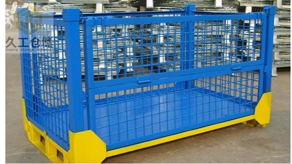 可折疊網箱，鋼制料箱，金屬周轉箱，南京久工周轉箱廠家