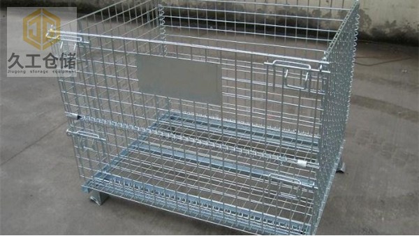 折疊式倉(cāng)儲(chǔ)籠表面噴涂塑料技術(shù)的簡(jiǎn)要介紹，久工倉(cāng)儲(chǔ)設(shè)備