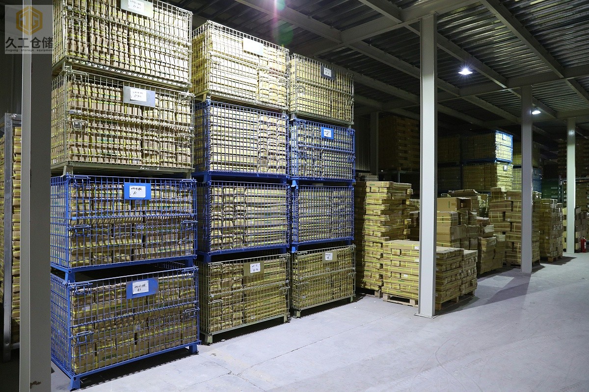 南京久工倉(cāng)儲(chǔ)-倉(cāng)庫(kù)倉(cāng)儲(chǔ)籠堆垛干凈整潔-堆垛式倉(cāng)儲(chǔ)籠穩(wěn)固耐用-南京倉(cāng)儲(chǔ)籠廠家