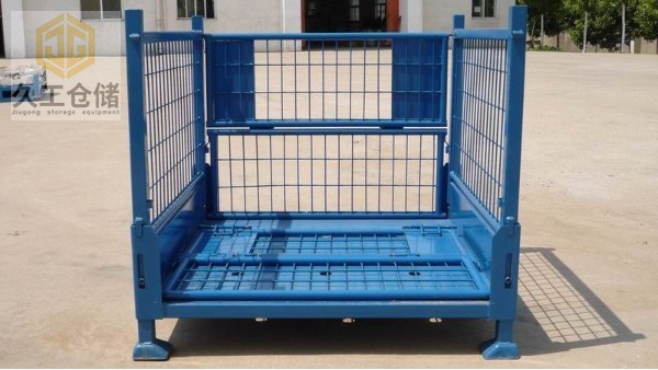 金屬可折疊網(wǎng)箱，非標(biāo)定制，與塑料，木質(zhì)周轉(zhuǎn)箱有哪些區(qū)別？久工倉儲