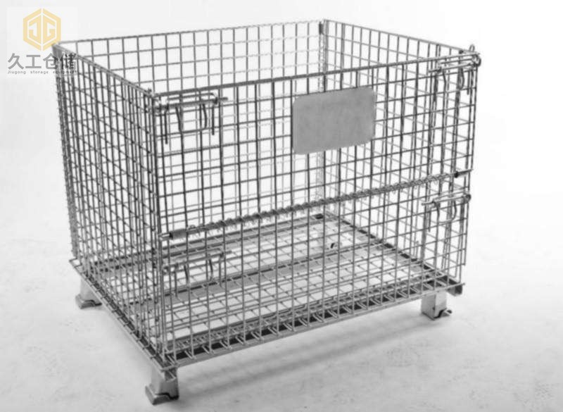 折疊式倉儲籠的優(yōu)點，應用，特點，拆卸方法？南京久工倉儲設備