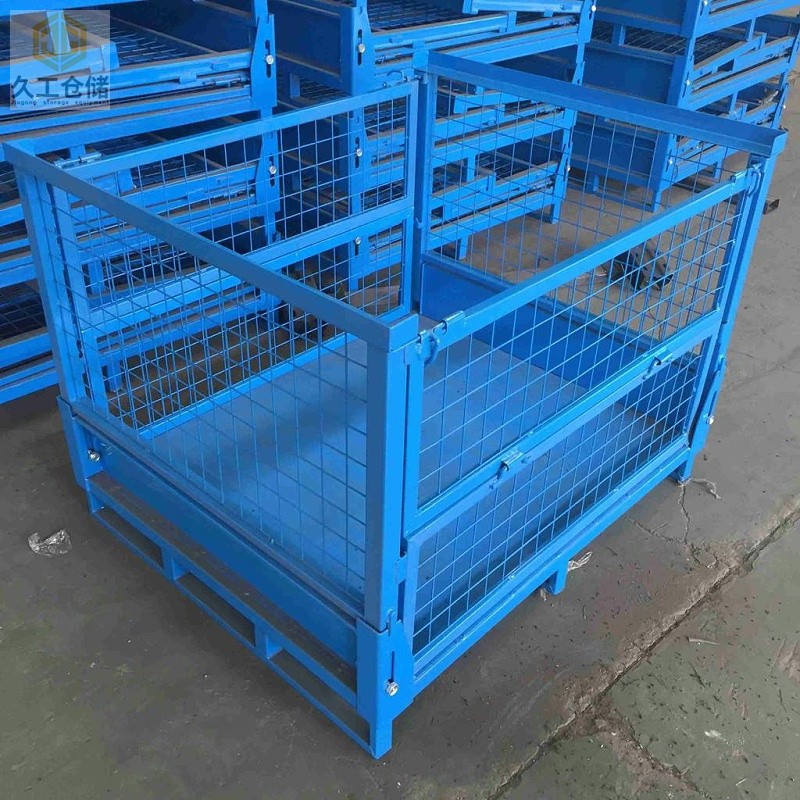 訂制金屬可折疊網(wǎng)箱確立什么內(nèi)容？金屬周轉(zhuǎn)箱和金屬料架那個(gè)好？