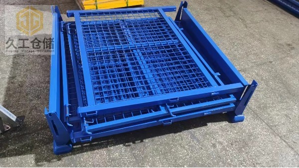 可折疊網(wǎng)箱南京廠家，用戶該如何選購金屬周轉(zhuǎn)？南京久工