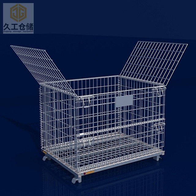 折疊倉儲籠特點有哪些？承重力與那些因素有關(guān)呢？久工倉儲籠