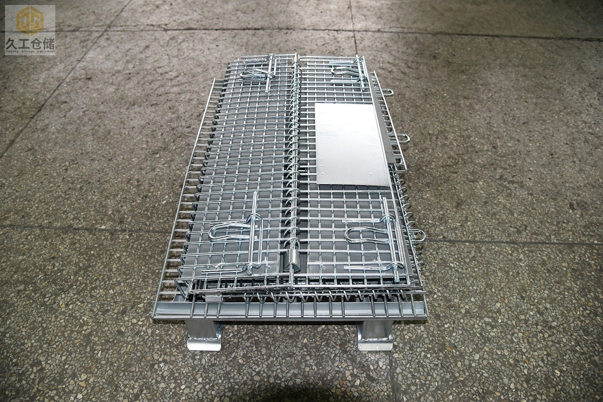 久工倉儲(chǔ)-中空板倉儲(chǔ)籠-灰色中空板-折疊式倉儲(chǔ)籠支持定制-南京倉儲(chǔ)籠廠家-久工倉儲(chǔ)籠