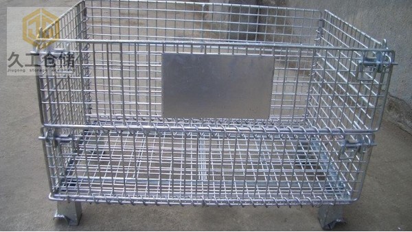 非標折疊式倉儲籠的工藝精湛在哪里？南京久工倉儲籠廠家簡述！