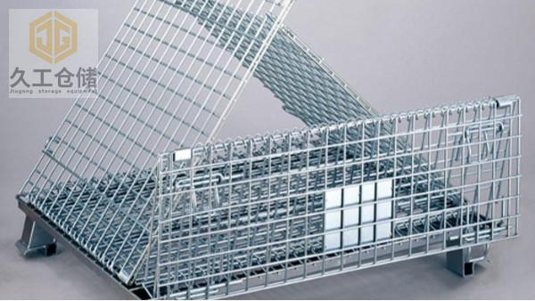 折疊倉(cāng)儲(chǔ)籠特點(diǎn)有哪些？承重力與那些因素有關(guān)呢？久工倉(cāng)儲(chǔ)籠
