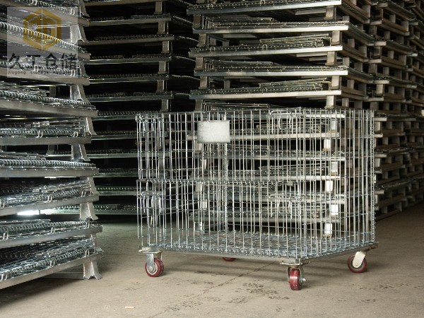 非標(biāo)定制折疊式倉儲籠-久工倉儲籠