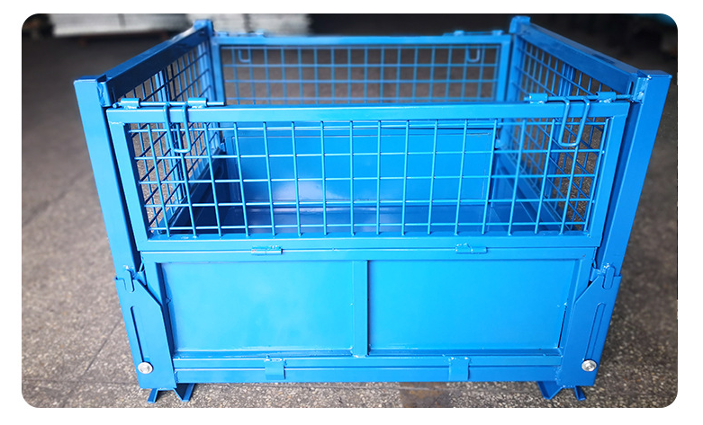 可折疊網(wǎng)箱-金屬周轉(zhuǎn)箱-久工倉儲周轉(zhuǎn)箱廠家