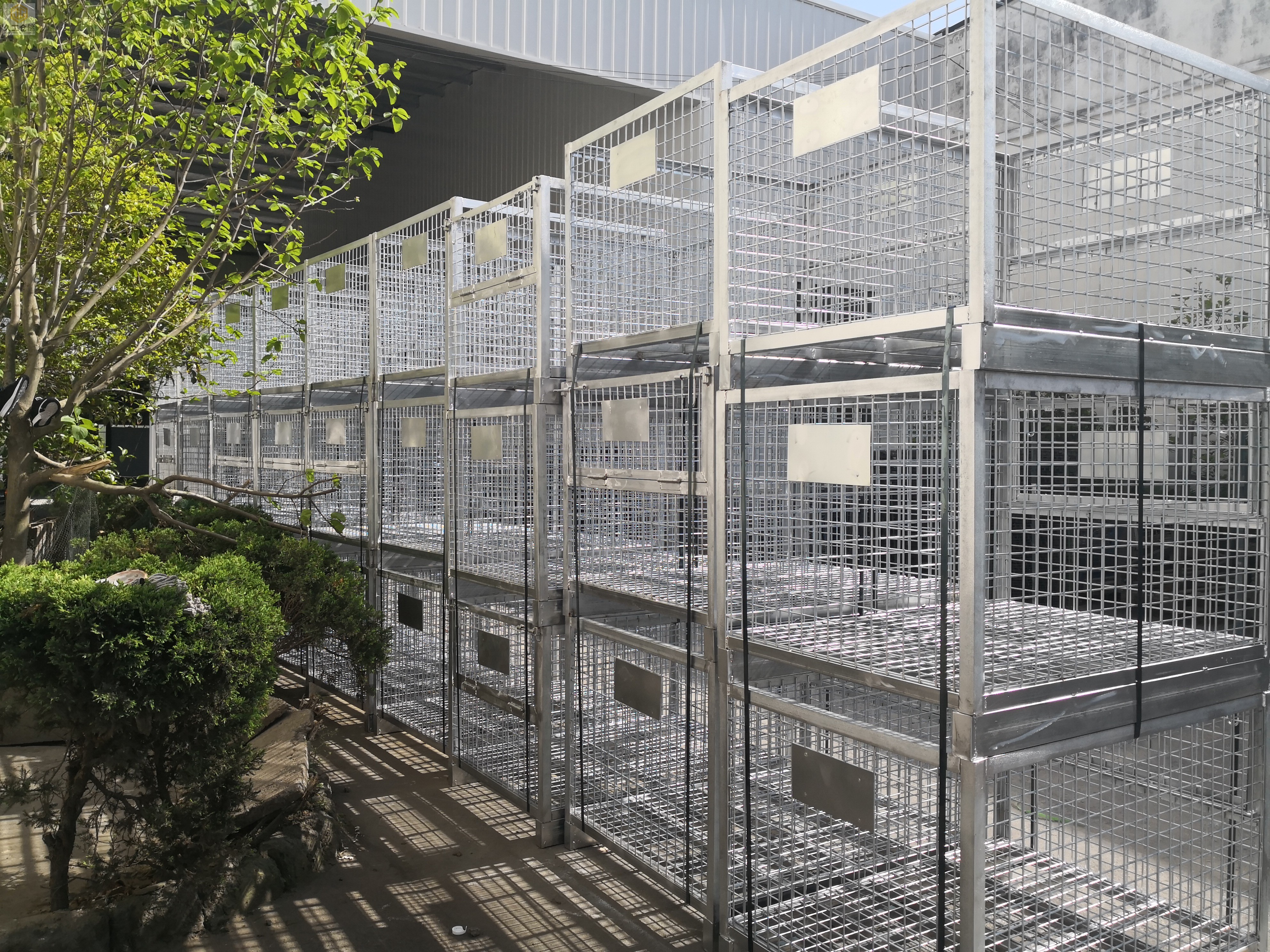 不可折疊料箱-鋼制料框-不可折疊網(wǎng)箱-南京久工倉儲設(shè)備