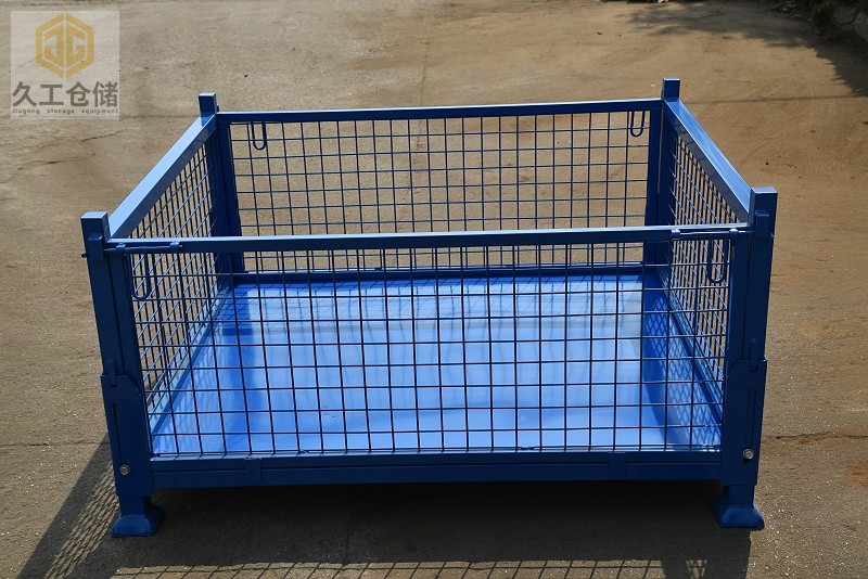 常用的倉(cāng)儲(chǔ)設(shè)備-金屬周轉(zhuǎn)箱,鋼制料箱組裝流程？南京久工倉(cāng)儲(chǔ)設(shè)備-鐵框廠家
