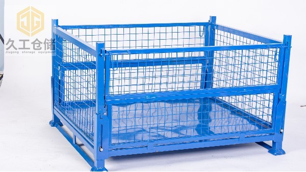 可折疊網(wǎng)箱，金屬周轉(zhuǎn)箱的特點?南京久工倉儲設(shè)備