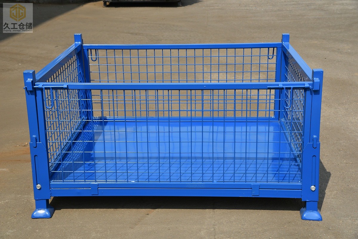 南京久工倉儲-金屬周轉(zhuǎn)箱-品類齊全支持定制，鋼制料箱特性有哪些？運用哪些行業(yè)？南京周轉(zhuǎn)箱廠家