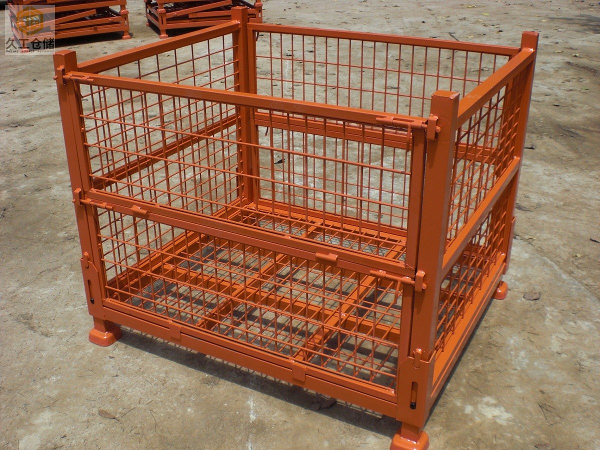 南京久工倉儲-金屬周轉(zhuǎn)箱-品類齊全支持定制，鋼制料箱特性有哪些？運用哪些行業(yè)？南京周轉(zhuǎn)箱廠家