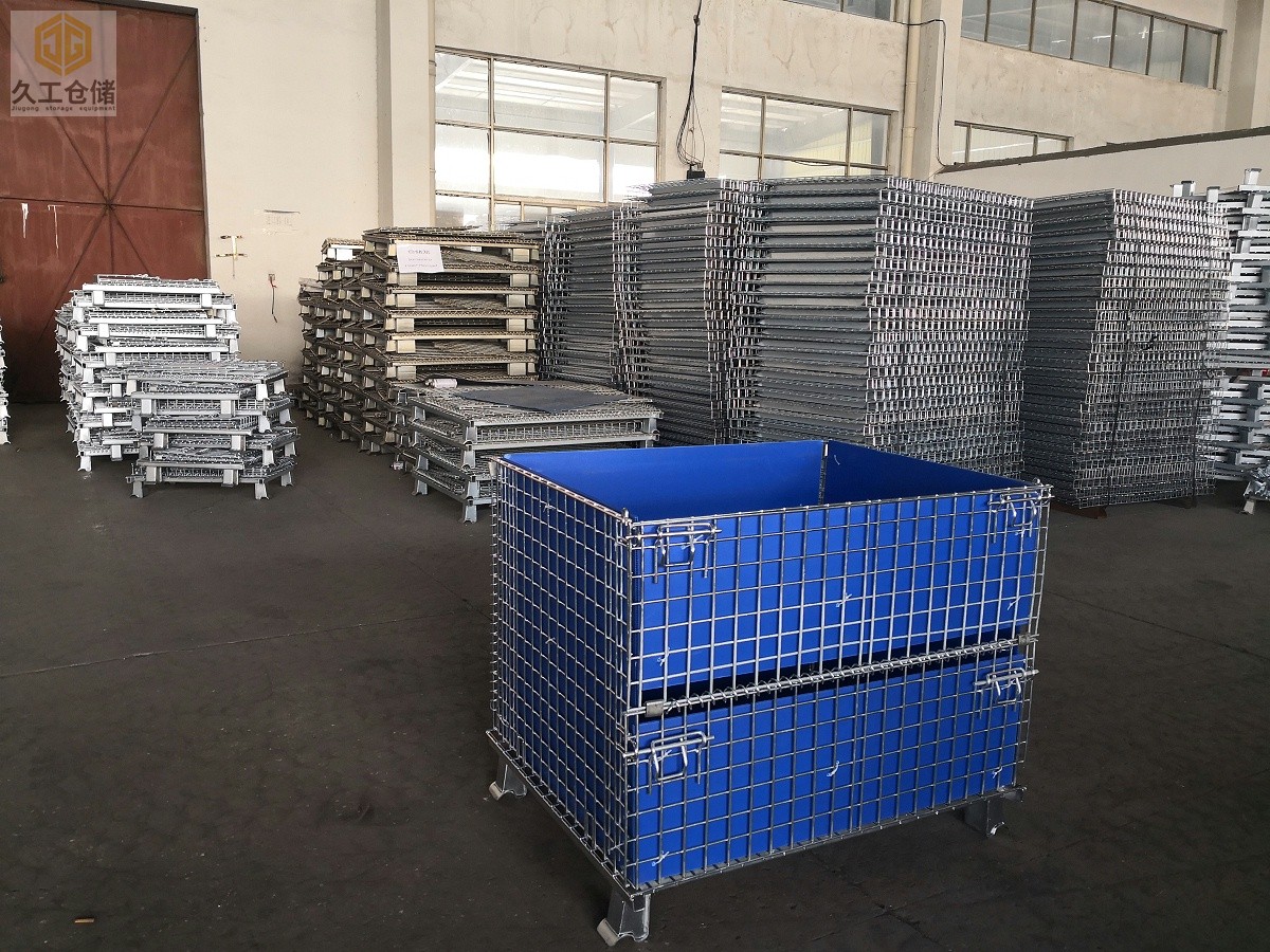 南京久工倉(cāng)儲(chǔ)設(shè)備-中空板倉(cāng)儲(chǔ)籠現(xiàn)場(chǎng)實(shí)拍，支持定制，南京倉(cāng)儲(chǔ)籠廠家直銷，一套也發(fā)！