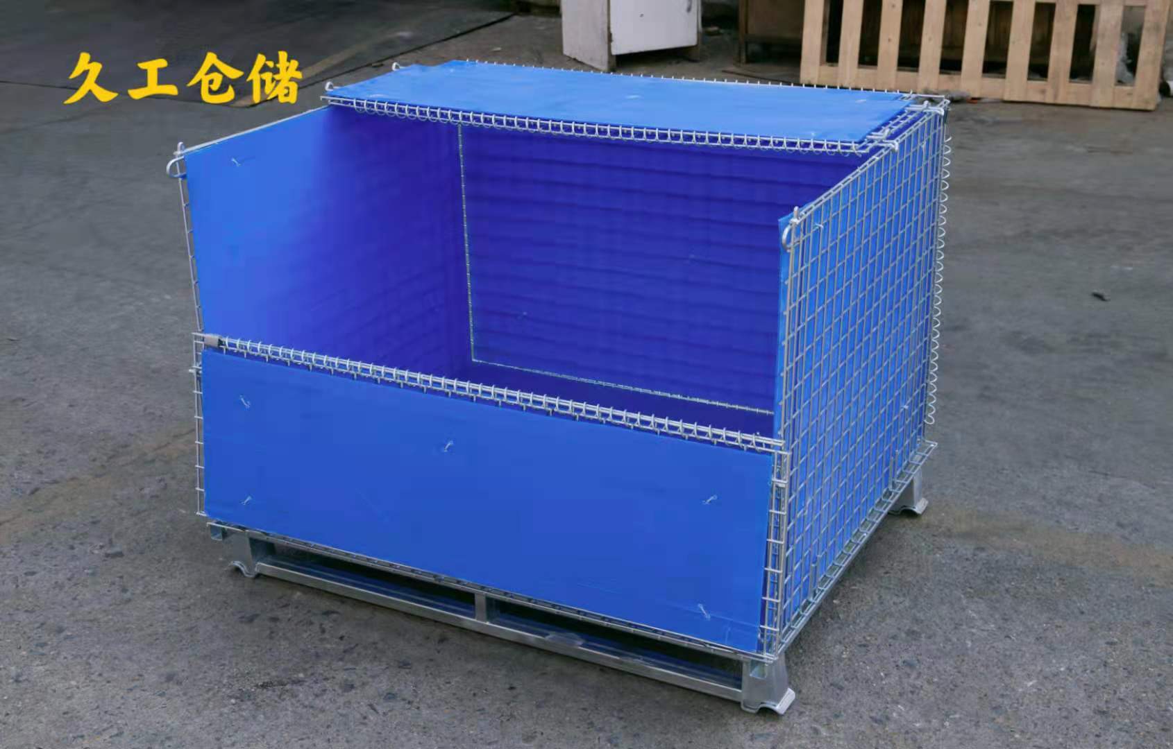 南京久工倉儲簡述中空板倉儲籠，一起來了解一下！南京久工倉儲籠廠家