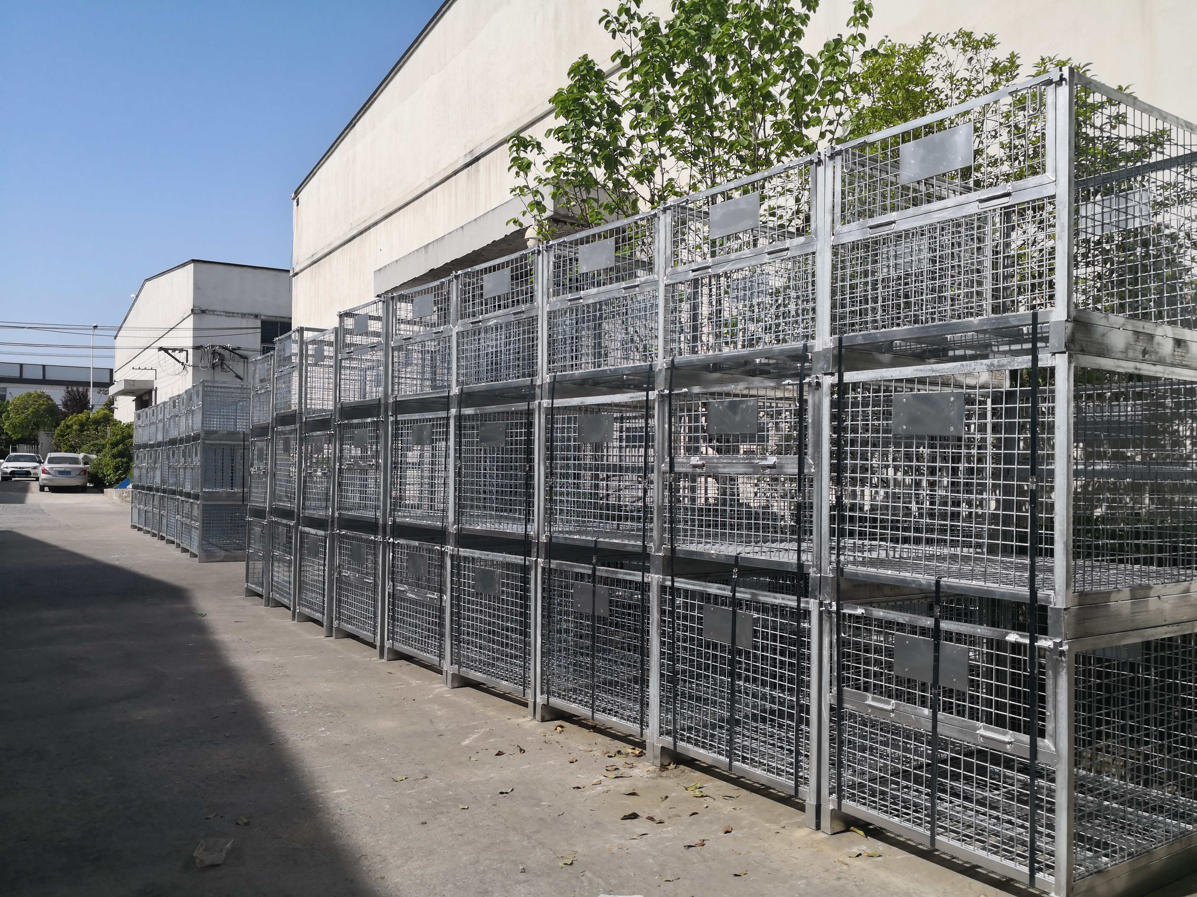 南京久工倉儲設(shè)備-金屬周轉(zhuǎn)箱-鋼制料框-支持定制南京周轉(zhuǎn)箱廠家！