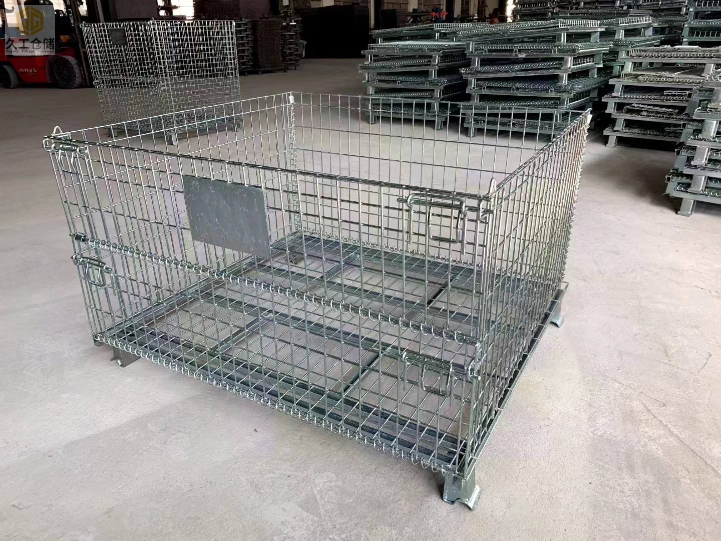 南京久工倉儲-折疊式倉儲籠規(guī)定堅持先打樣，檢驗合格后再批量生產，顧客至上，按需定制！