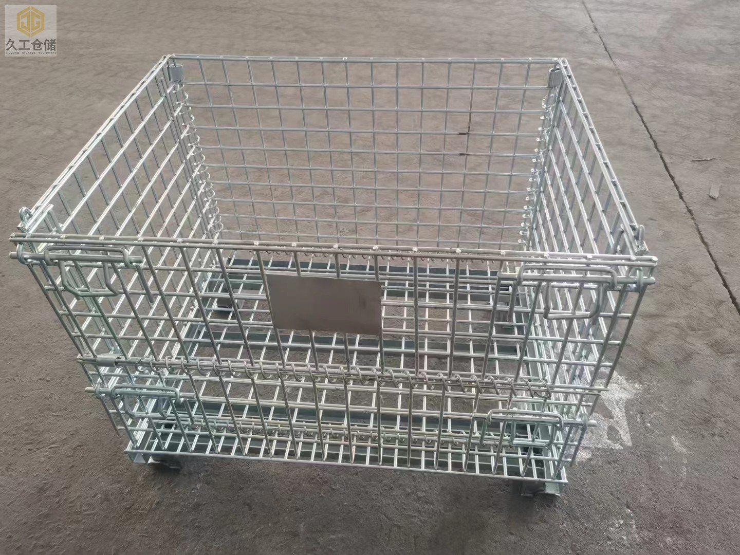 南京久工倉儲-折疊式倉儲籠規(guī)定堅持先打樣，檢驗合格后再批量生產，顧客至上，按需定制！