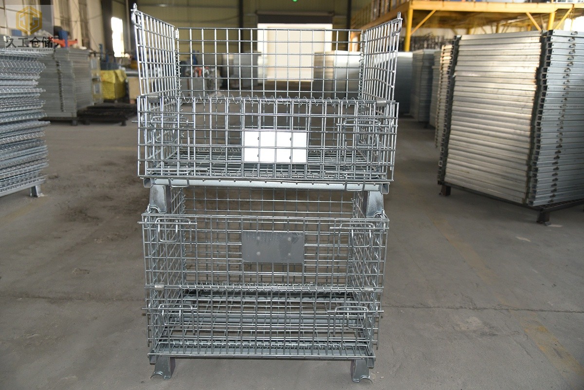 南京久工倉儲設(shè)備-堆垛式倉儲籠-折疊式倉儲籠-南京倉儲籠廠家-久工倉儲籠倉庫籠廠家支持定制！