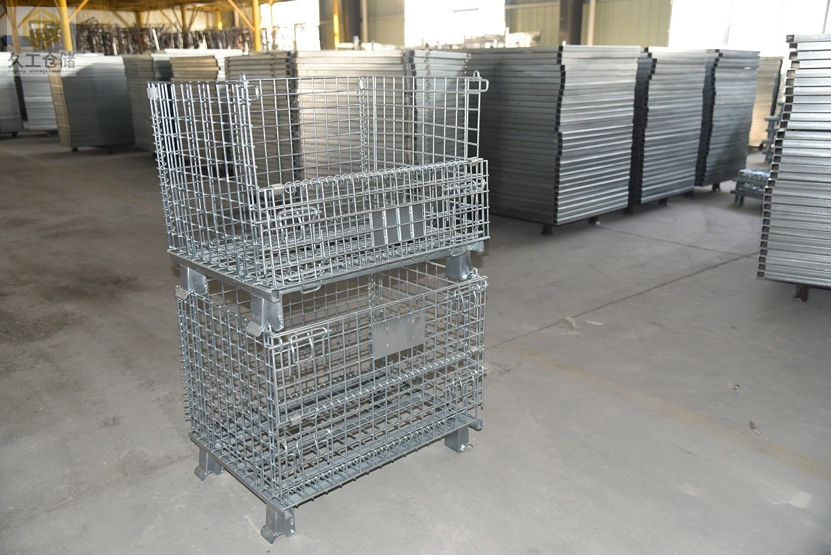 南京久工倉儲設(shè)備-堆垛式倉儲籠-折疊式倉儲籠-南京倉儲籠廠家-久工倉儲籠倉庫籠廠家支持定制！