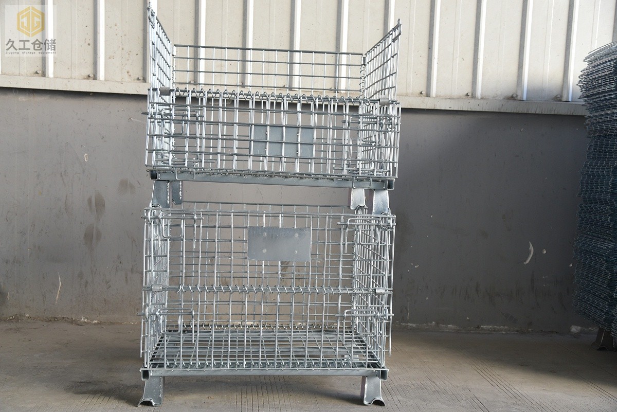 南京久工倉儲設(shè)備-堆垛式倉儲籠-折疊式倉儲籠-南京倉儲籠廠家-久工倉儲籠倉庫籠廠家支持定制！
