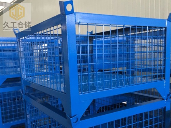 固定料框-藍(lán)色料框-金屬料箱-鋼制料箱-金屬周轉(zhuǎn)箱-南京周轉(zhuǎn)箱廠家-久工倉(cāng)儲(chǔ)設(shè)備