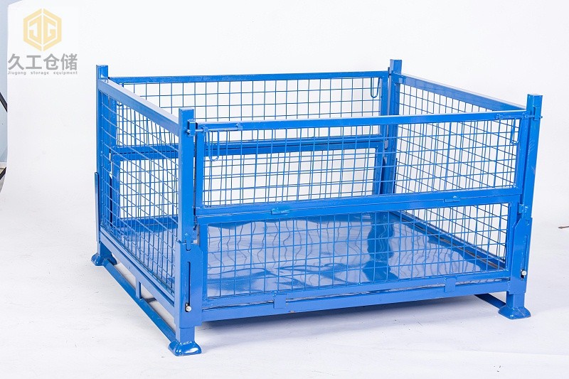 金屬周轉(zhuǎn)箱細(xì)節(jié)展示及鋼制料箱使用注意事項(xiàng)？久工倉(cāng)儲(chǔ)設(shè)備