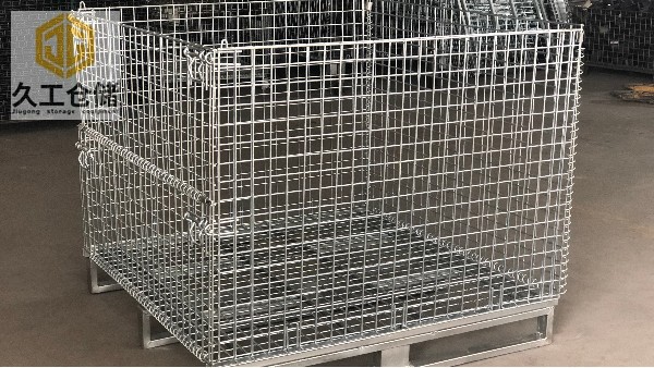 折疊式倉儲籠式什么？怎么用？久工倉儲籠如何整理倉庫車間？
