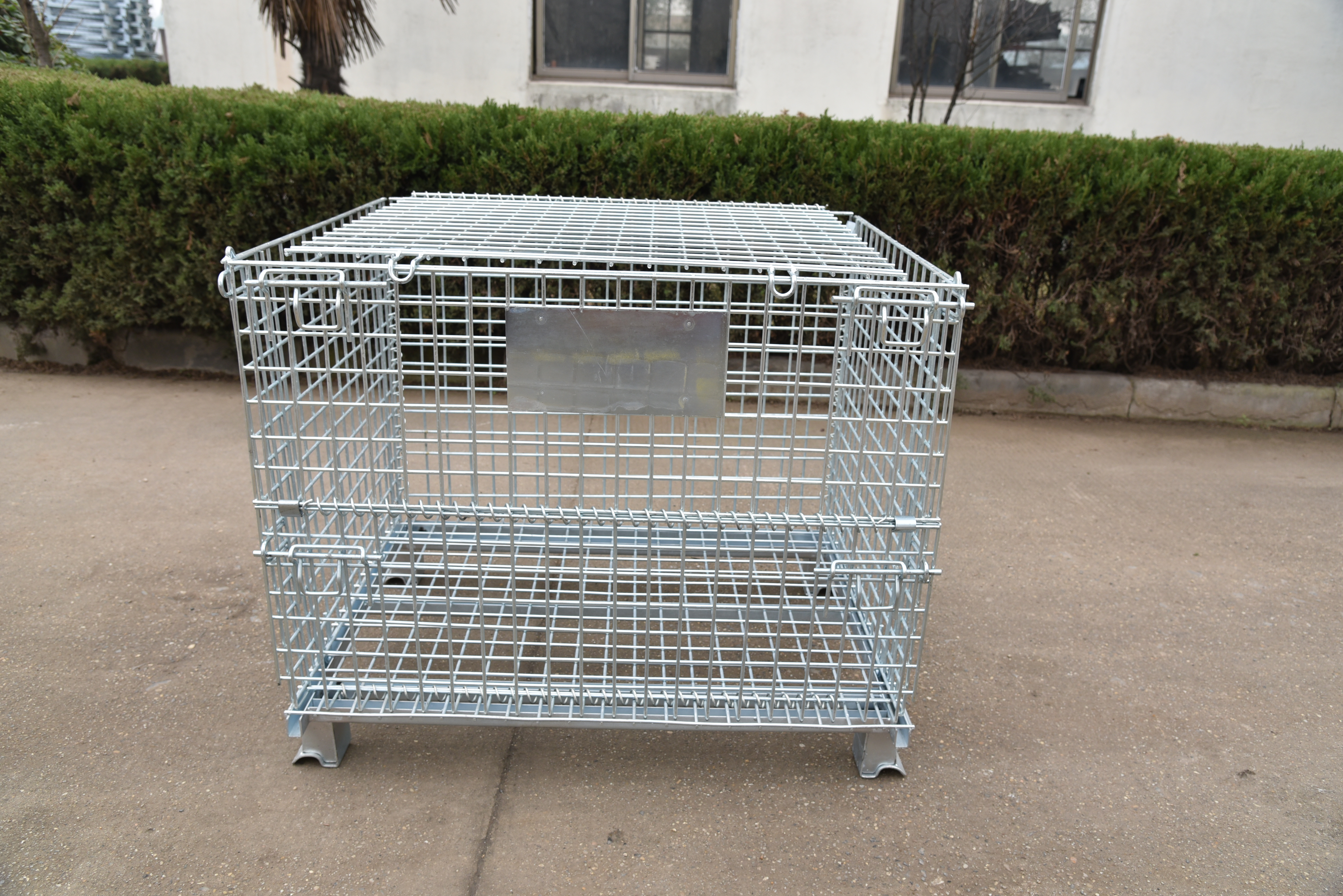 折疊式倉(cāng)儲(chǔ)籠-加蓋倉(cāng)儲(chǔ)籠展示-有什么特點(diǎn)？南京倉(cāng)儲(chǔ)籠廠家-久工倉(cāng)儲(chǔ)設(shè)備