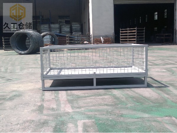 金屬周轉箱-噴塑金屬網(wǎng)格箱-可折疊網(wǎng)箱-鋼制料箱-南京周轉箱廠家-久工倉儲設備