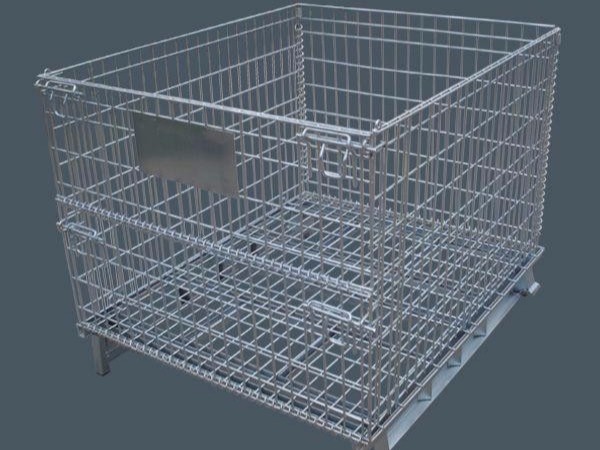 折疊式鍍鋅倉(cāng)庫(kù)籠
