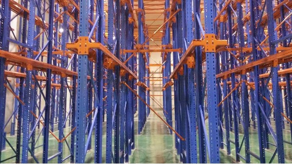 冷庫貨架，貫通式貨架及堆垛架簡析，南京久工倉儲設備