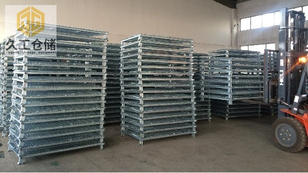 折疊式倉儲籠負(fù)載和使用說明，南京久工倉儲設(shè)備.